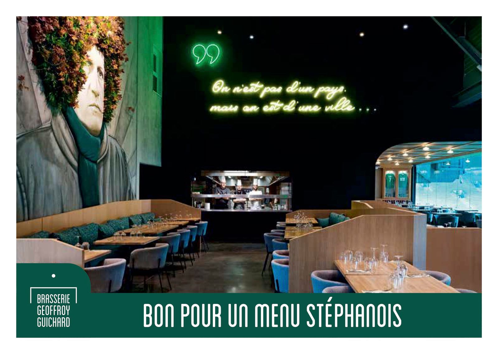 Bon cadeau Brasserie Geoffroy Guichard